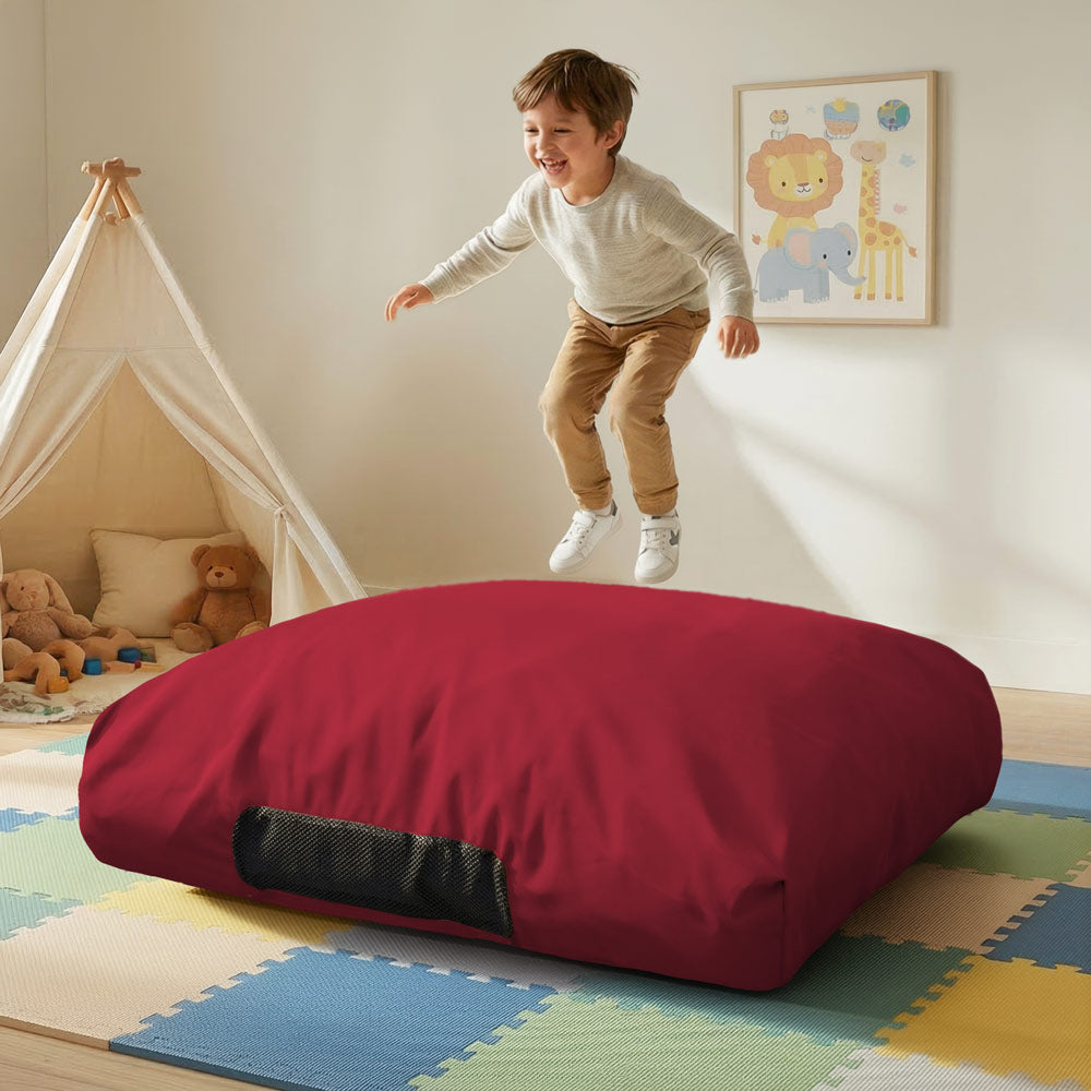 Waterproof Sensory Crash Pad  with Foam Blocks for Autistic Kids, Soft & Washable Cover – Ideal for Kids & Adults to Jump, Play, Relax