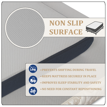 Our Core Custom Cut & Shape Navy Blue Mattress with Water Resistant Zipper Cover-Starting at $79.99