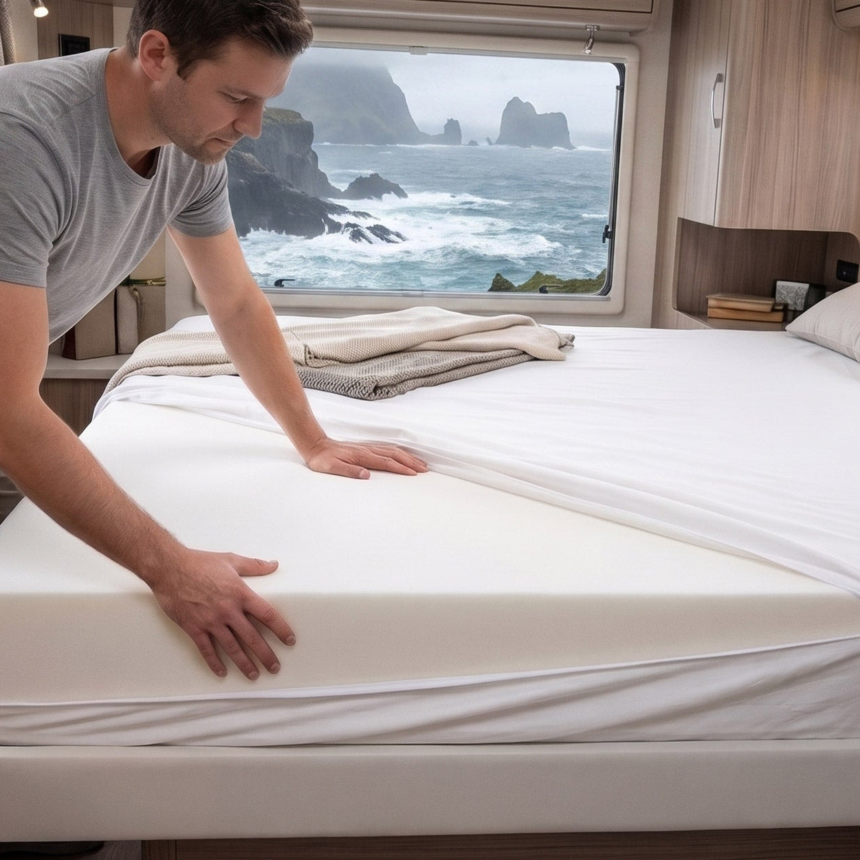 RV Precut Replacement Mattress Foam